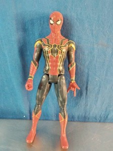 Marvel Titan Hero Series Iron Spider action figure.