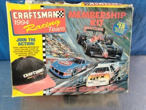 A vintage 1994 Craftsman Racing Team Membership Kit