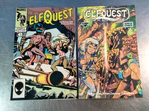 Two vintage Elfquest fantasy comic books