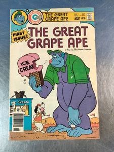 The Great Grape Ape #1 published by Charlton Comics in September 1976