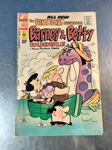 Barney & Betty Rubble #2 published by Charlton Comics in March 1973