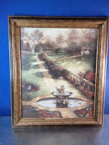 stretched canvas print featuring a Genuine Lithograph on Canvas by American artist Robert Brasher from 1997.