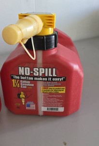3 -  No spill (safety) Cans - Good For The Snow Blowblower