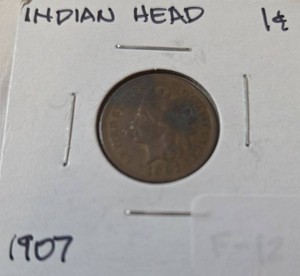 1907 Indian Head Cent