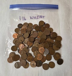 1 pound of Wheat Cents - Mixed Dates