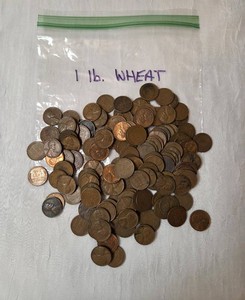 1 pound of Wheat Cents - Mixed Dates