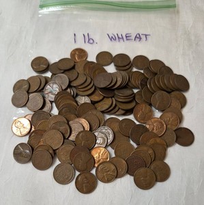 1 pound of Wheat Cents - Mixed Dates
