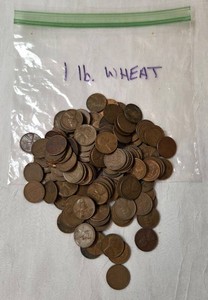 1 pound of Wheat Cents - Mixed Dates