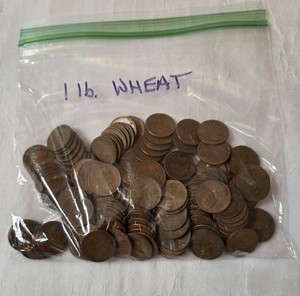 1 pound of Wheat Cents - Mixed Dates