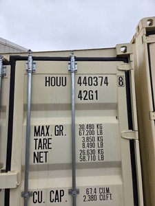 Contents of 8x20 Storage Unit