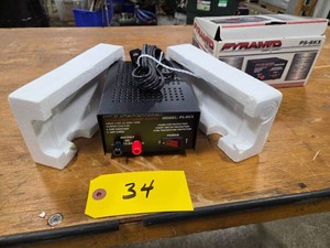 Pyramid PS-8KX DC Power Supply, New...
