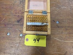 Plug Gage Set, .011-.060, S-O Minus...