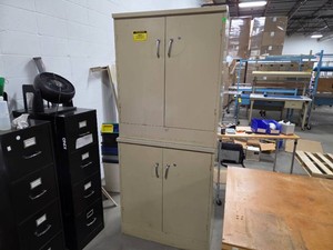 (2) 2 Door Cabinets...