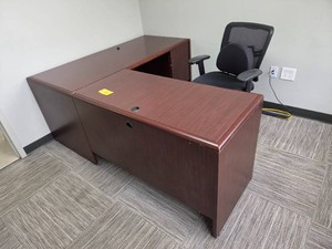 Desk, Chair, & Mat...