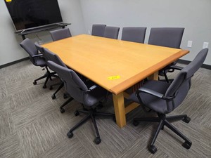 Conference Table, 108x48, (10) Chai...