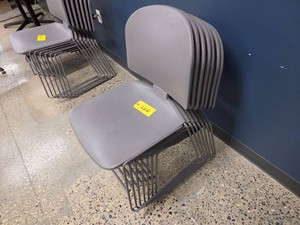 (7) Stack Chairs...