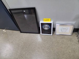 (3) Assorted Frames...