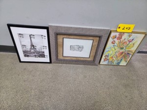 (3) Art Pieces...