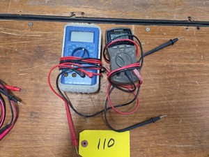 (2) Multimeters...