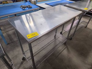 Stainless Steel Top Cart, NSF, 49.5...