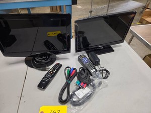 (2) TVs...