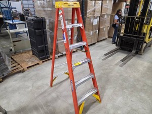 Werner 6 Fiberglass Step Ladder...