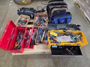 Assorted Tools, Tool Boxes, & Tool ...