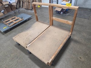 (2) Wood Carts...
