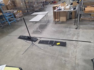 (2) Telescopic Sign Posts...