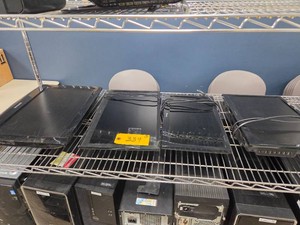 (4) Monitors, No Stands...