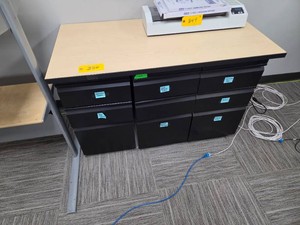 Cabinet with Supplies, 48x24...