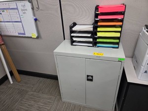 Cabinet with Supplies, 36x18x42...