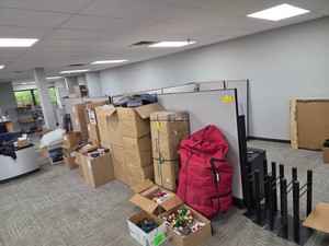 Office Cubicle, Approx. 23.5x10...