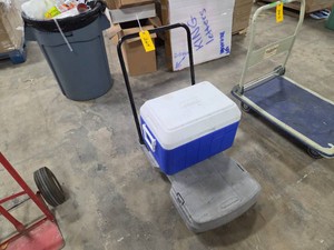 Folding Handle Cart with Cooler...