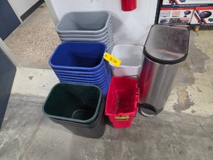 Trash Cans...