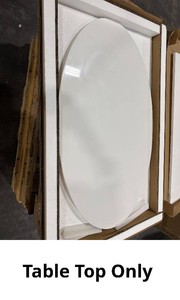 Modway White Table Top 47 x 28