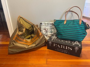 Vintage and Modern Travel Bags & Storage Box