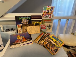 Vintage Comics, Cartoon & Collectible Book Collection