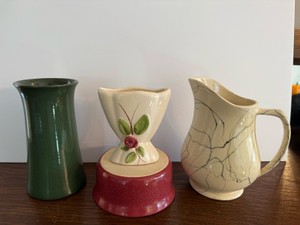 KD - Ceramic Vases & Pitcher Lot