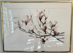 UG - Large Framed Magnolia Blossoms Art Print by Robert C. Therien, Jr. #2