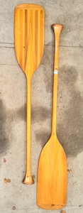 G - Clement Canadian Wooden Canoe Paddles