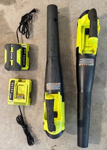 G - RYOBI 40V Cordless Leaf Blower Lot