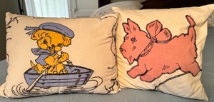 B1 - Retro Nursery Throw Pillows