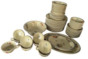 Vintage Syracuse China Old Ivory Sherwood Dinnerware