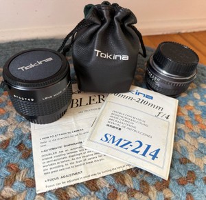 Vintage Tokina 2x Teleconverter & Accessories Kit