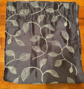 UC - Set of 5 Elegant Botanical Curtains (37 x 82)