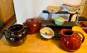 Vintage Stoneware & Ceramic Kitchenware Collection
