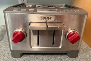 Wolf Gourmet 4-Slice Stainless Steel Toaster