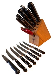 Wsthof Forged Knife Block Set with Kitchen Shears