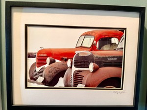 Vintage Dodge Trucks Fine Art Print